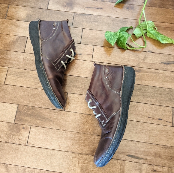 Pikolinos Mens Brown Leather Chukka Boots Chile Lace-Up Ankle - Picture 2 of 14